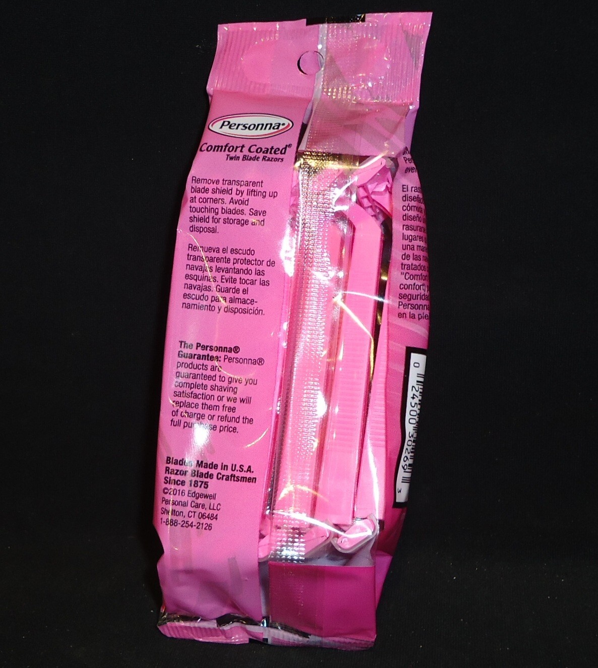 6 Pks Personna Comfort Coated Twin Blade Razor 10 /Pk Total 60 Disposable Razors