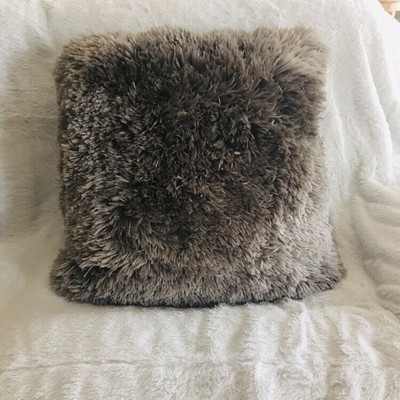 fuzzy accent pillows