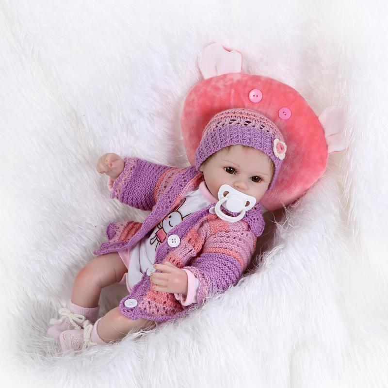 18 Inch Lifelike Reborn Baby Doll Realistic Newborn Baby Doll That Look Real