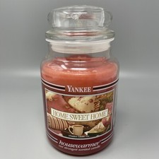 NEW Yankee Candle Retired Black Label HOME SWEET HOME Large Jar 22 oz.