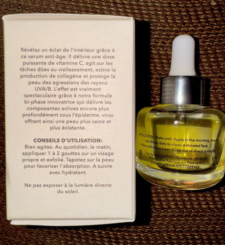 EVER Daytime Brightening Serum Vitamin C Serum 30 ml 1 oz Full Size NIB - 第 4/6 張圖片