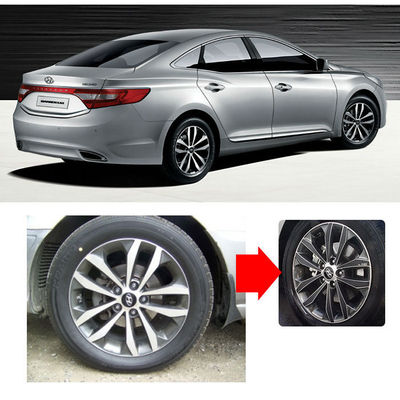 2011 2012 Azera(Grandeur) Carbon Wheels Mask Decal Sticker 17inches No ...