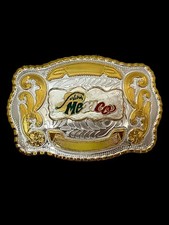 Mexico Rodeo Western Cowboy Style Belt Buckle Hebilla Vaquera Mexico