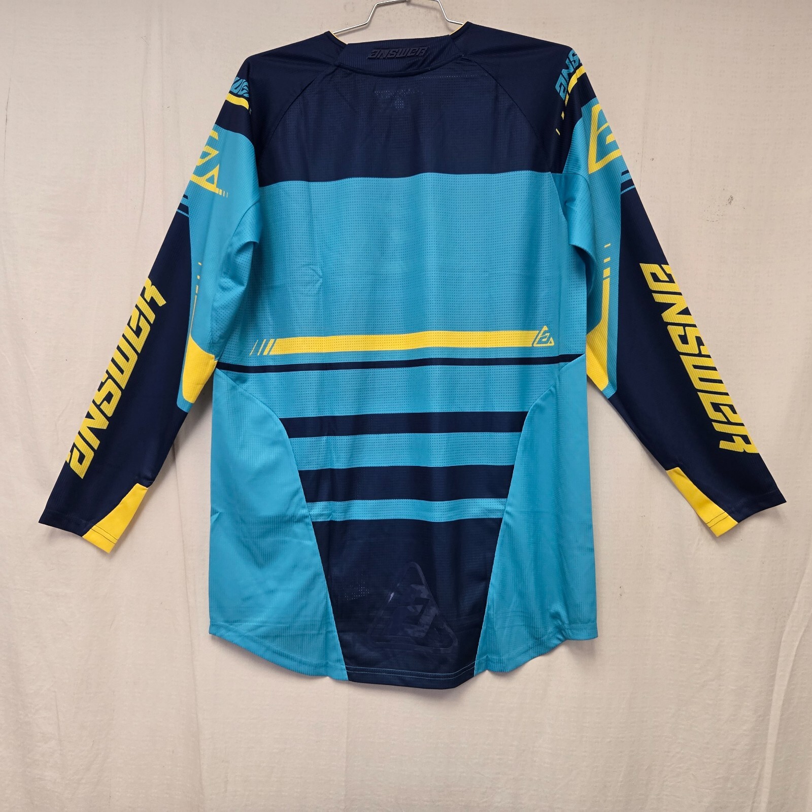 Answer Racing ANSR Elite Motocross Gear Set Navy/Yellow Mens 34/Large SAMPLE