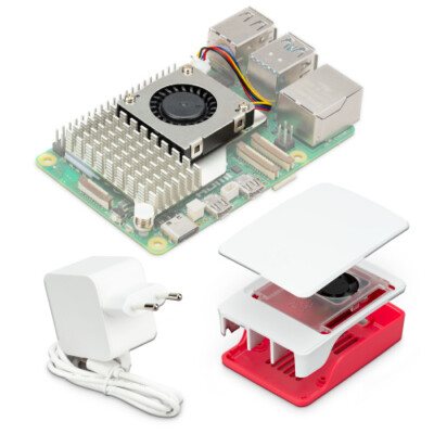 Raspberry Pi 5 ''S-Bundle'' 8GB RAM weiß