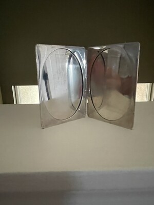 Tiffany & Co. Sterling Silver Folding Travel Diptych Double