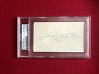 Johnny Unitas, "Autograph" (PSA / DNA) Encapsulated Cut (Scarce / Vintage)