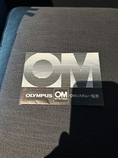 Original Instructions Manual for Olympus OM System (Japanese Language)