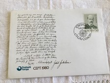 Enveloppe 1er Jour - Îles Féroé - Torshavn - Jakob Jakobsen