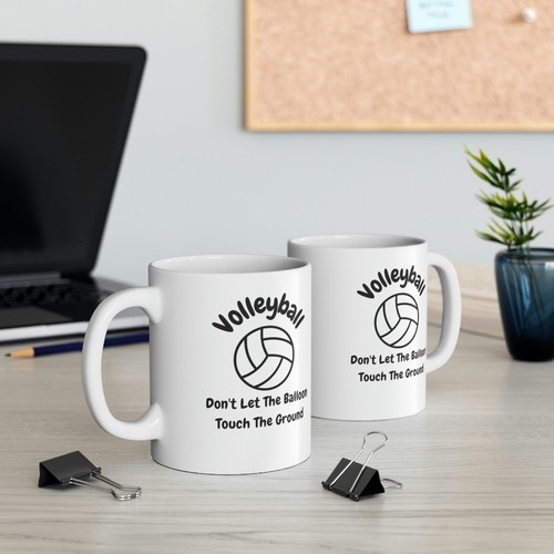 novelty mug Volleyball birthday 16, 18, 20, 30, 40 Year Old player - Picture 5 of 5