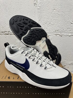 Mens Size 10.5 - Nike Fragment Design x Air Zoom Spiridon White Blue Void New