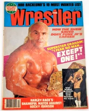 THE WRESTLER DEC 1977 SUPERSTAR BILLY GRAHAM JACK BRISCO WAHOO MCDANIEL FLAIR