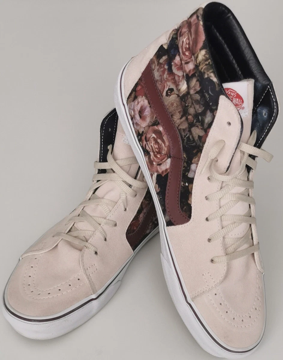 Rose vans high top sale