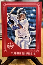 Vladimir Guerrero Jr 2019 Panini Diamond Kings Baseball #DK03-VG Red Frame