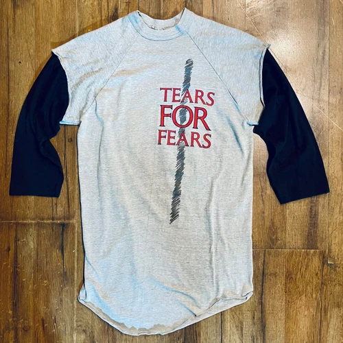 Tears For Fears Tour T-Shirt, Songs From The Big Ch 1980s vintage concert t-shirt, vintage, single stitch, B+ condition