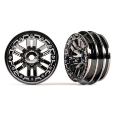 Wheels, 1.0" , Black Chrome 2