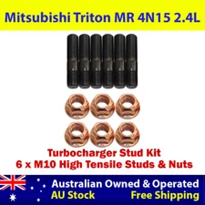 High Tensile Turbo Charger Stud Kit For Mitsubishi Triton MR 4N15 2.4L