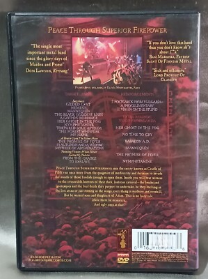 Cradle of Filth: Peace Through Superior Firepower Pre-Owned DVD