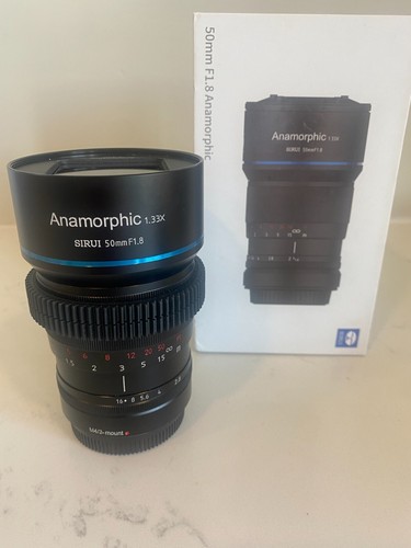 Sirui Anamorphic Lens MFT 50mm 1.8 - 第 1/6 張圖片