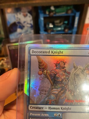🌀Magic holiday promo card *Decorated knight exclusive hobby