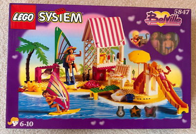 Vintage 1998 LEGO Belville set 5847 - Surfers' Paradise; New In