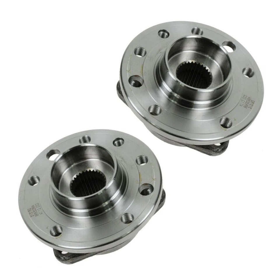 TRQ New Front Wheel Hub & Bearing Left & Right Pair Set For 2002-2010 Saab 9-5 - Image 3 of 3