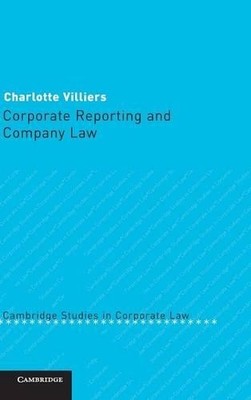Corporate Reporting and Company Law by Charlotte Villiers - 9780521837934
