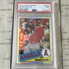 2020 Topps Chrome 1985 Topps Shohei Ohtani #85TC-7 PSA 9 Angels