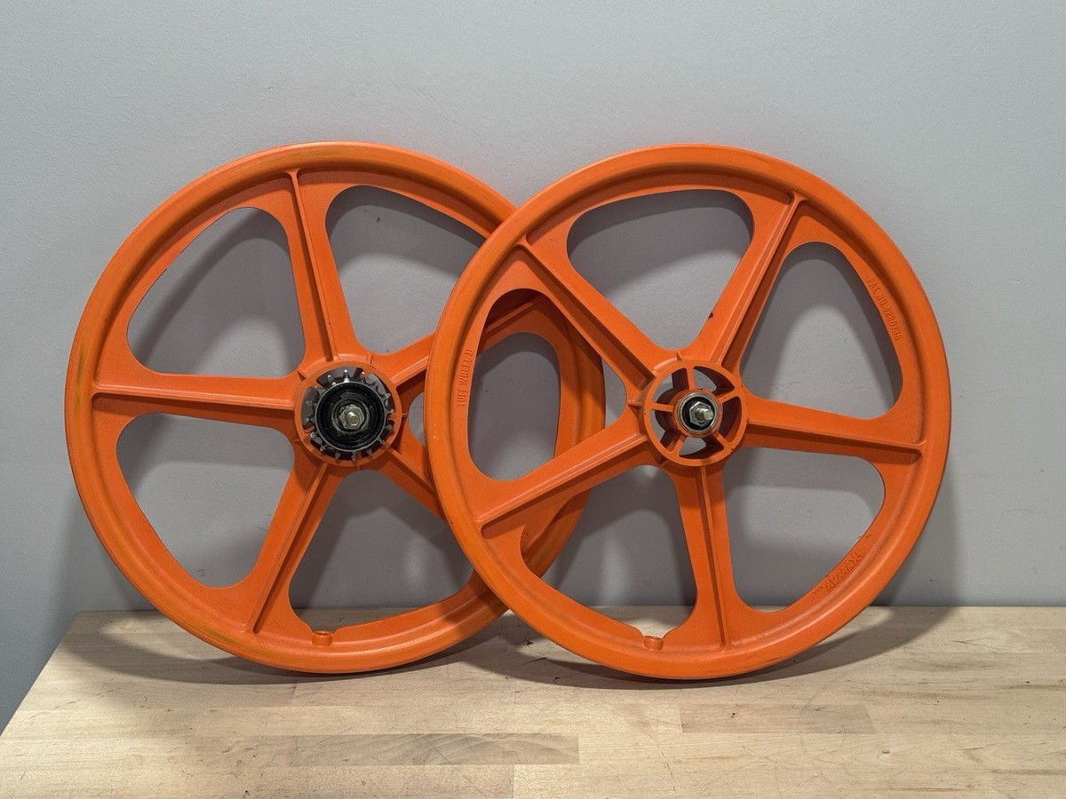 OLDSCHOOL SKYWAY TUFF 2 II MAGS ORANGE BMX FREESTYLE GT HARO