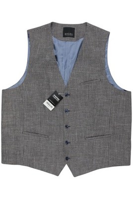 Digel Weste Herren ärmellose Jacke Steppweste Anzugweste Gr. 3XL Grau #lyzcg7k