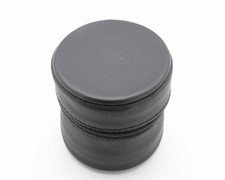 Leica Black Leather Lens Case 3.25" x 3.00" Leitz 20525