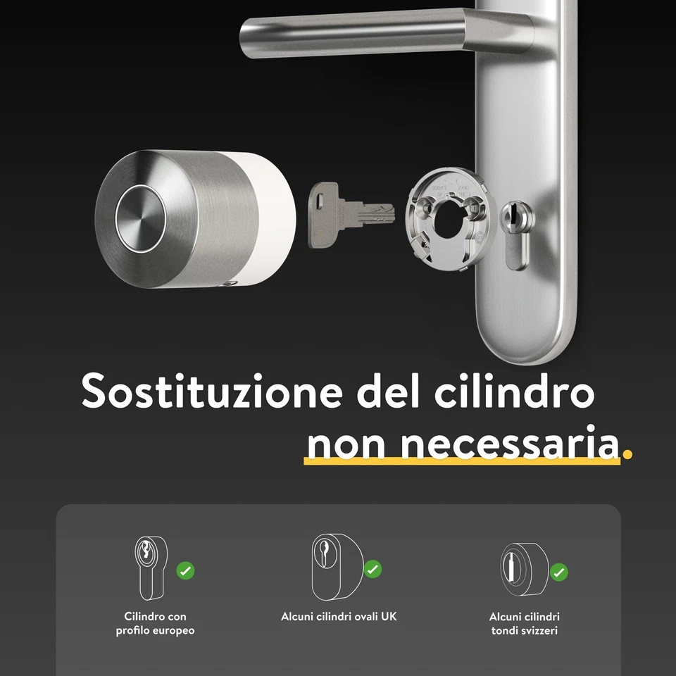 Nuki Smart Lock Pro con Bluetooth Wi Fi & Matter Integrazione in Smart Home - Immagine 2 di 4