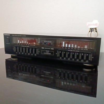 Technics SH-D5000 7-Band Stereo Graphic Equalizer Spectrum