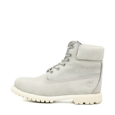 Timberland Damen 6 Inch Premium Stiefel Grau Knöchelhoch Schnürstiefel EU 40
