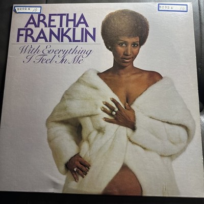 Aretha Franklin With Everything I Feel In Me VG++ Atlantic SD 18116 Inner Slv