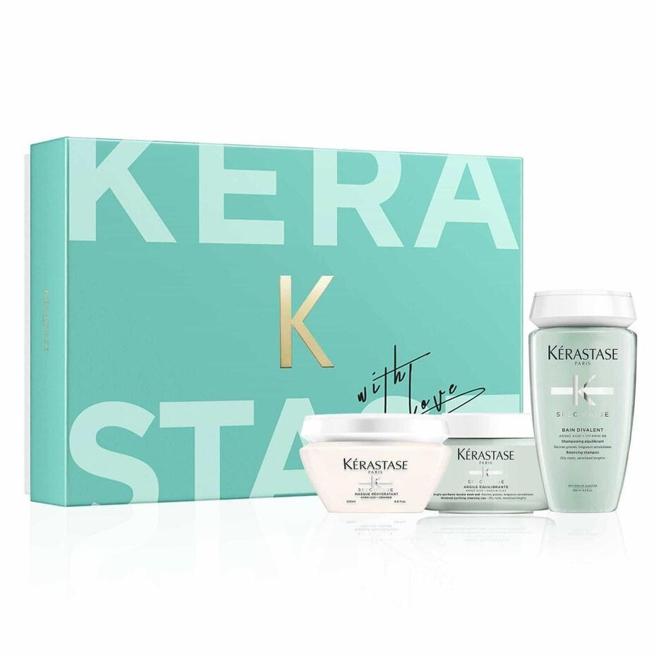 KÉRASTASE - COFANETTO SPÉCIFIQUE BAIN DIVALENT (250ml) + MASQUE REHYDRATANT (200