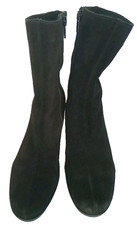La Canadienne Womens Jewel, Black Suede Boot ...