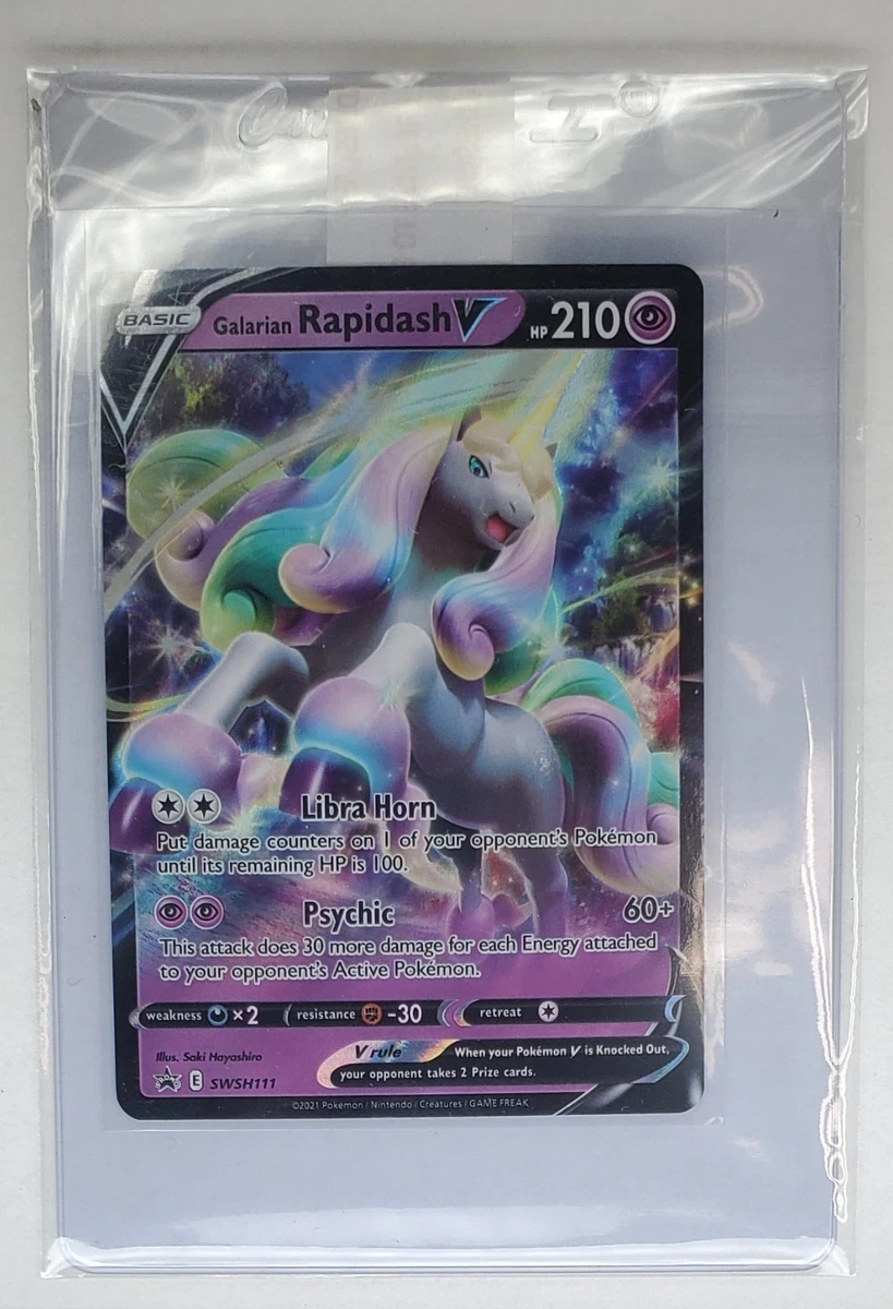 Galarian Rapidash V Pokémon TCG Cards for sale