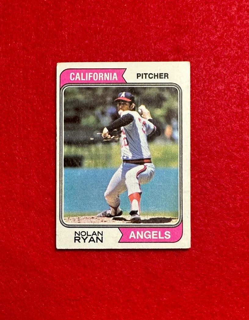 Nolan Ryan Baseball 1974 Season Sports Trading Cards & Accessories