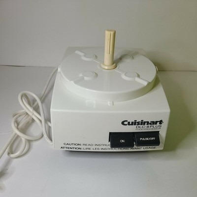 CUISINART DLC-8 PLUS DLC-8E Food Processor Motor Base Only Made in Japan Tested