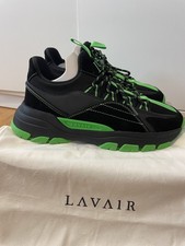 👉 Lavair Creator EVO Mens Trainers Black Green UK 6 Brand New Box