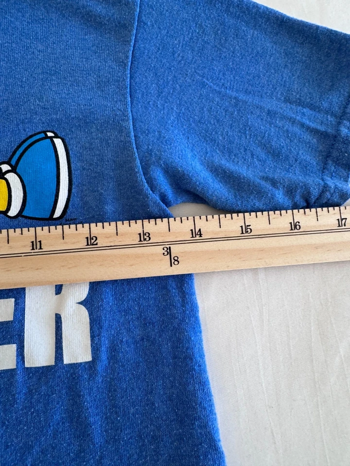 Camiseta Los Simpson Bart Simpson “Whatever” Azul Gráfico Niños Pequeña 6/7 Divertida Foto 3 de 4