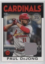 2021 Topps 1986 Topps Baseball Relics Paul DeJong #86R-PD 13sy