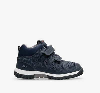 Viking Cascade Mid III GTX Sneaker Klettverschluss Kinder dunkelblau blau