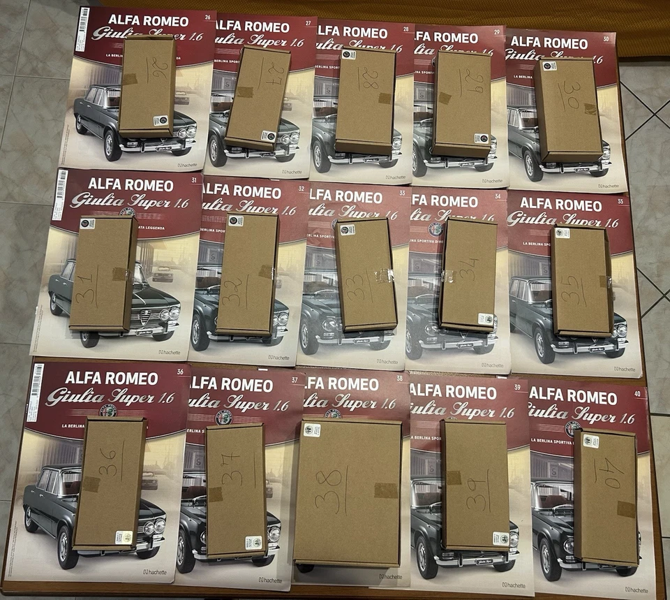 Alfa Romeo Giulia Super 1/8 Hachette  - Immagine 3 di 4