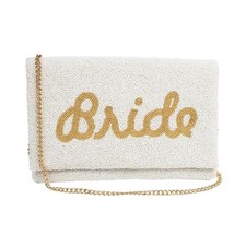 BRIDE Clutch Purse for Wedding Day  Bachelorette Party,Bridal Purse, Gift fo...