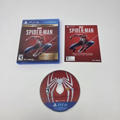 Marvel Spider-Man Game of the Year Edition PS4 PlayStation 4