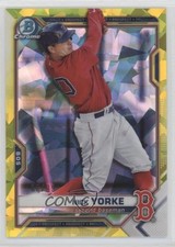 2021 Bowman Chrome Draft Sapphire Yellow /99 Nick Yorke #BDC-53 0c3e