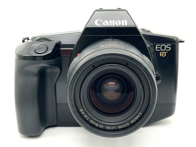 Canon EOS RT + Canon Power Zoom 35-80mm f/4-5.6 Kit Set Analog SLR 35mm Kamera