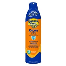 Banana Boat Sport Ultra SPF 30 Sunscreen Spray, 9.5oz, Banana Boat Sunscreen